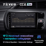 Teyes CC2 Plus 9" для Toyota Vitz 2014-2019 (прав)