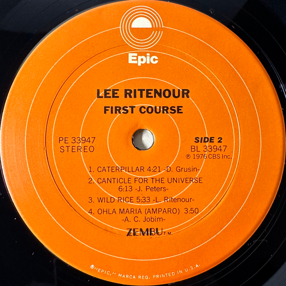 Lee Ritenour ‎– First Course (США 1976г.)