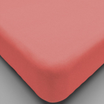 Простыня трик. на резинке 180*200*20 Коралл ТГ
