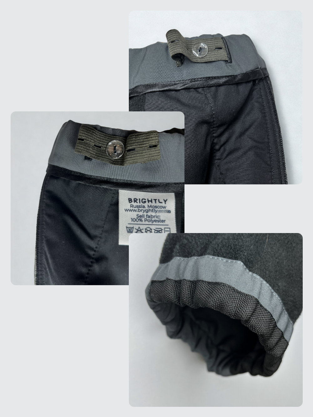 Брюки софтшелл Drive GRAY