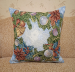 Декоративный гобеленовый чехол Украшение 47х47