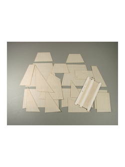 Комплект парусов для модели HMS Wolf, 1/96