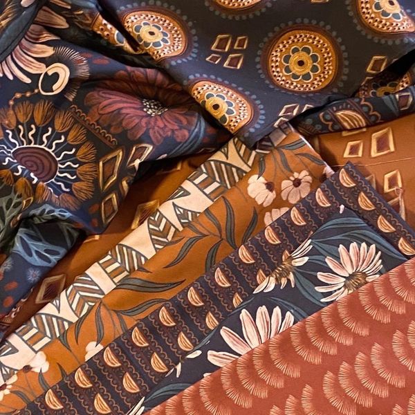 BOHO BLISS #2, 100% хлопок Handmade Fabrics 6