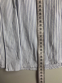 Рубашка Twist в полоску и с милым акцентом из кармашка, маркировка 36, визуально на 42 размер