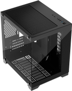 Корпус mATX 1STPLAYER MEGAVIEW MV5-TP ARGB Black