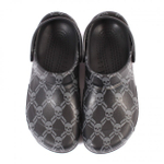 Сабо Crocs Work Bistro Graphic Clog Black Smoke
