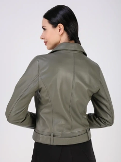 Кожаная куртка демисезонная косуха