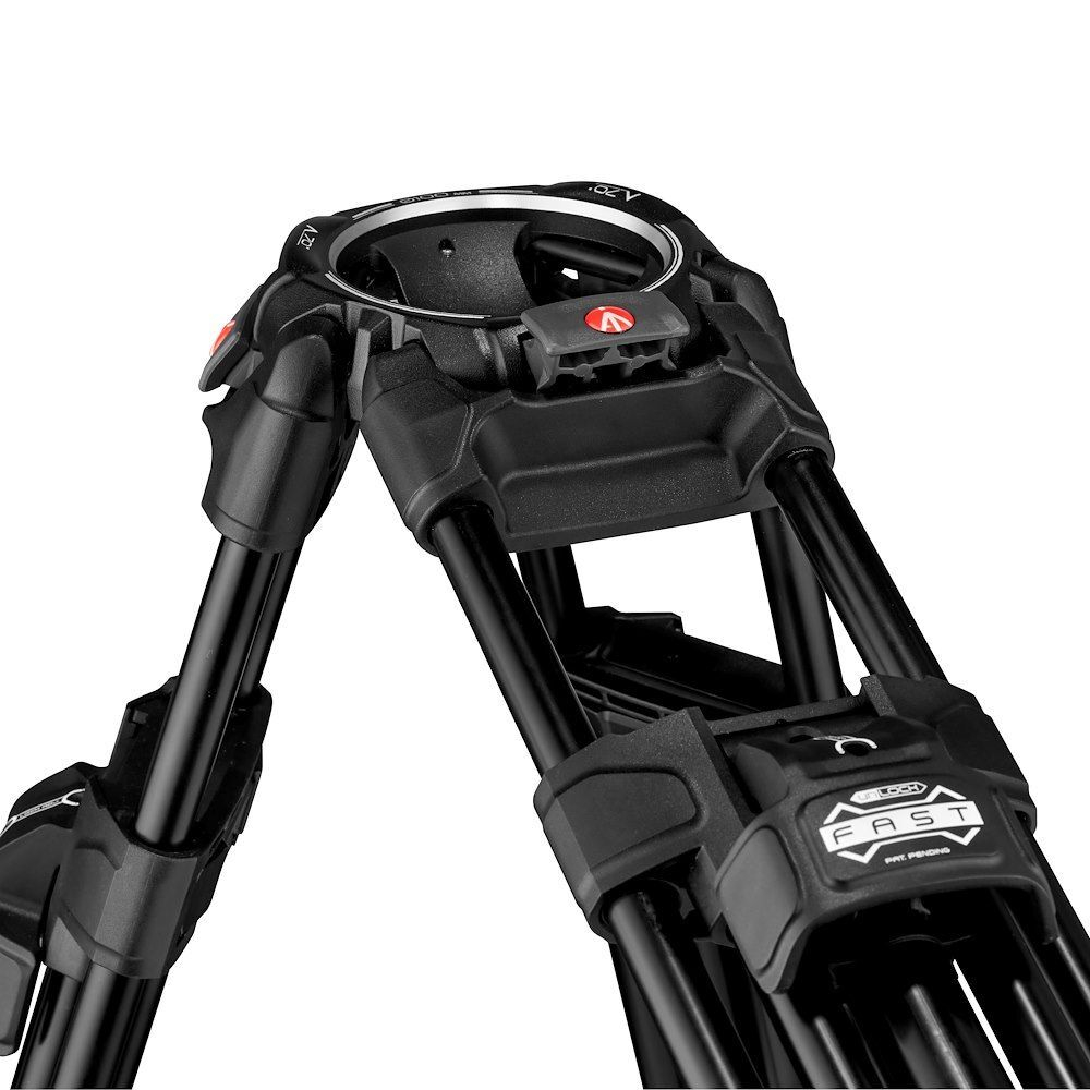 Видеоштатив Manfrotto MVTTWINMA Alu Twin MS Tripod 100/75mm без головы