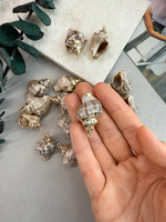 Подвеска ракушка, 30*35 мм, 2 штуки