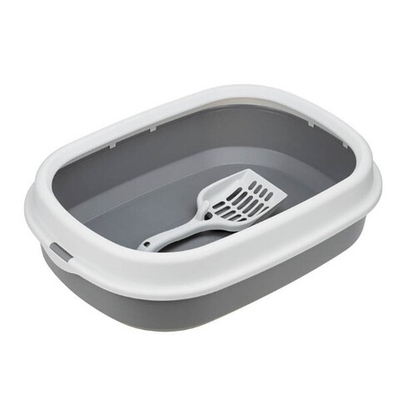 Лоток для кошек ЛЯ-МУРР 480х355мм с низким бортом + подарок (совок) М1832