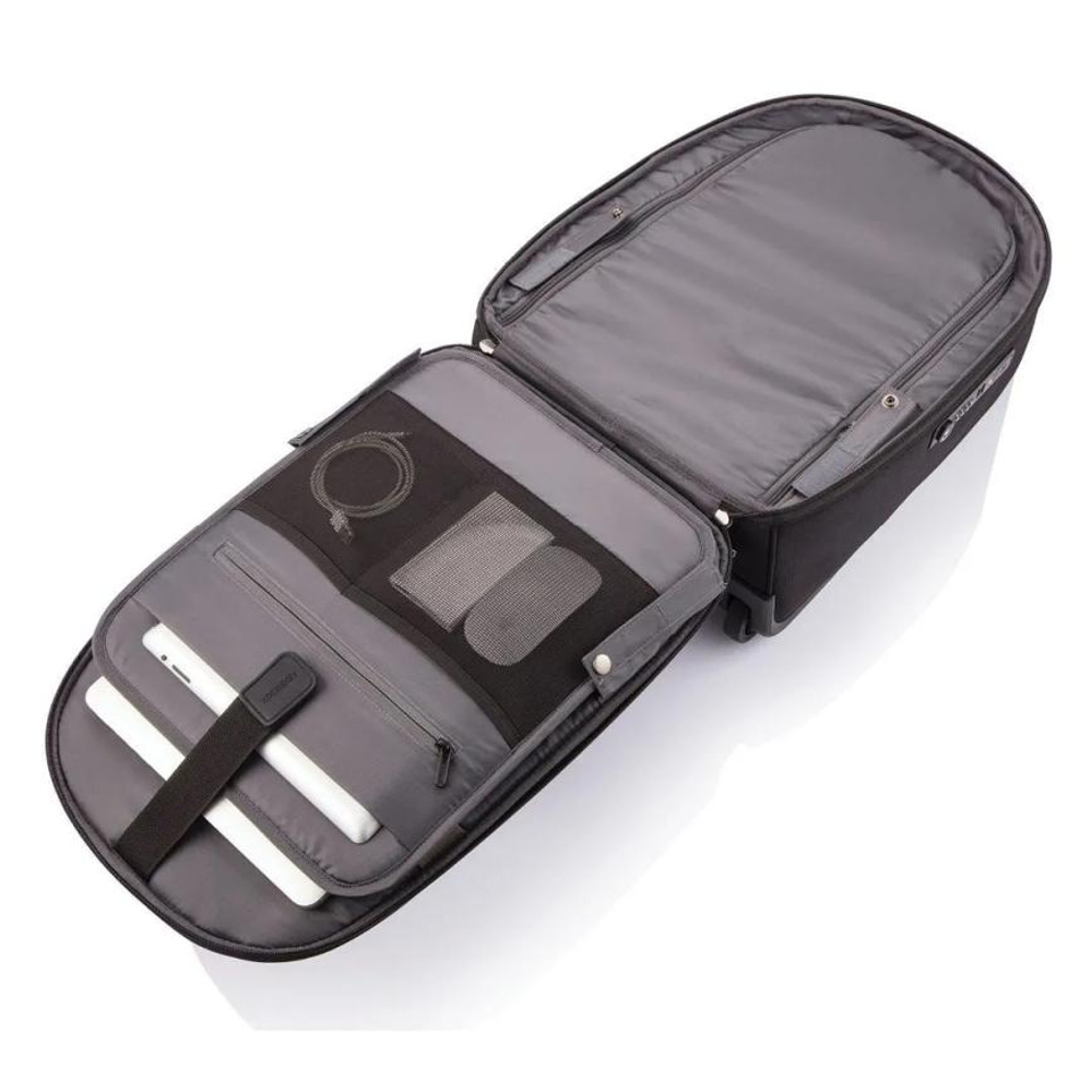 Рюкзак с защитой от кражи на колёсиках XD Design Bobby Backpack Trolley С отделением для ноутбука с диагональю экрана до 17 дюймов