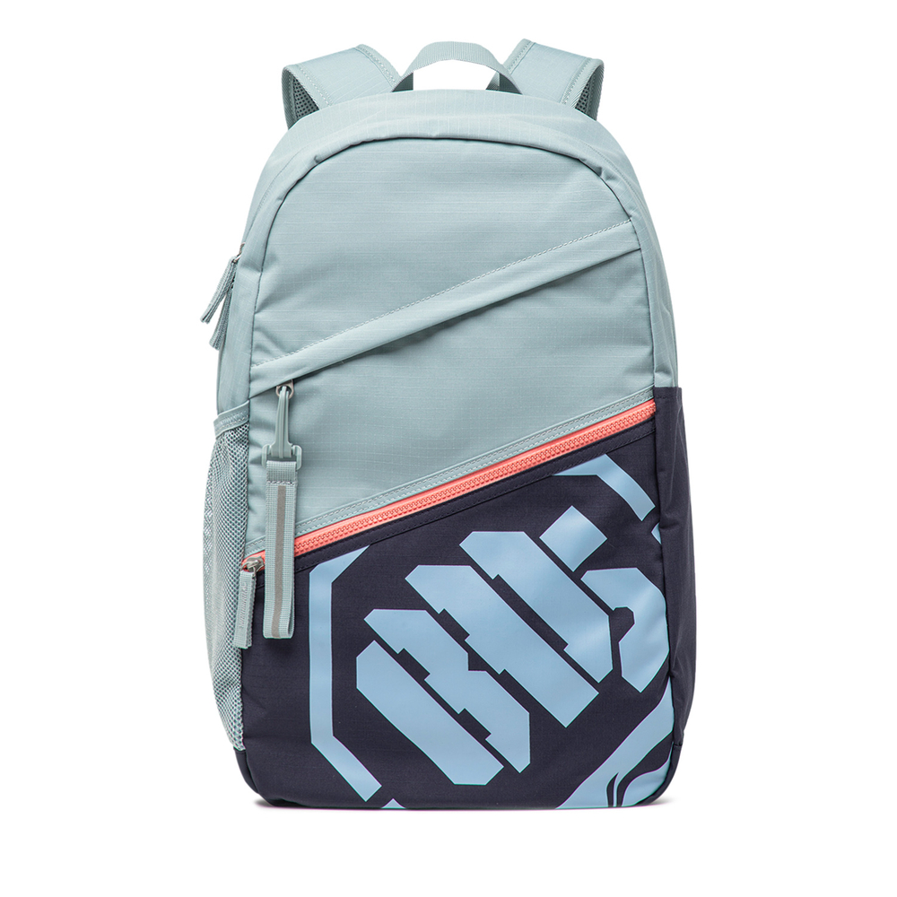 Li Ning Badfive Polyester Backpack Regular Unisex Stone Gray/Dark Marine Blue