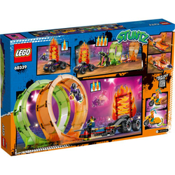 Конструктор LEGO City - Арена для трюков с двумя петлями 60339