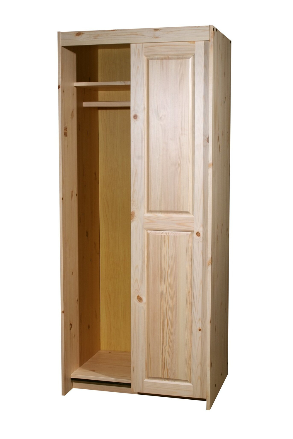 арт. 8047 Шкаф - КУПЕ Классика платяной (внутри Вешалка) Ш800хГ580хВ1900