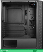 Корпус Azza Prime 360E черный без БП (CSAZ- 360E)