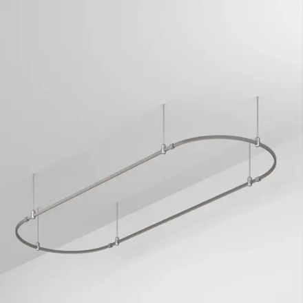 Основание ART-APRIORI-OVAL-ROD-800-3000x1000 (TN) (Arlight, IP20 Металл, 3 года) 050199