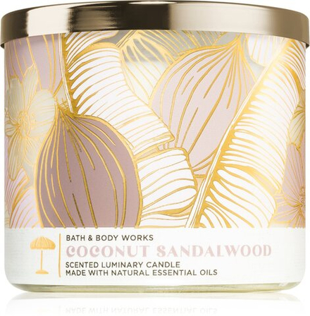 Bath & Body Works Coconut Sandalwood - ароматическая свеча /   411  g  / GTIN 667556255782
