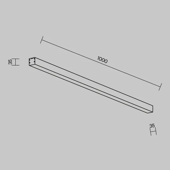 Линейный светильник Technical LL311011