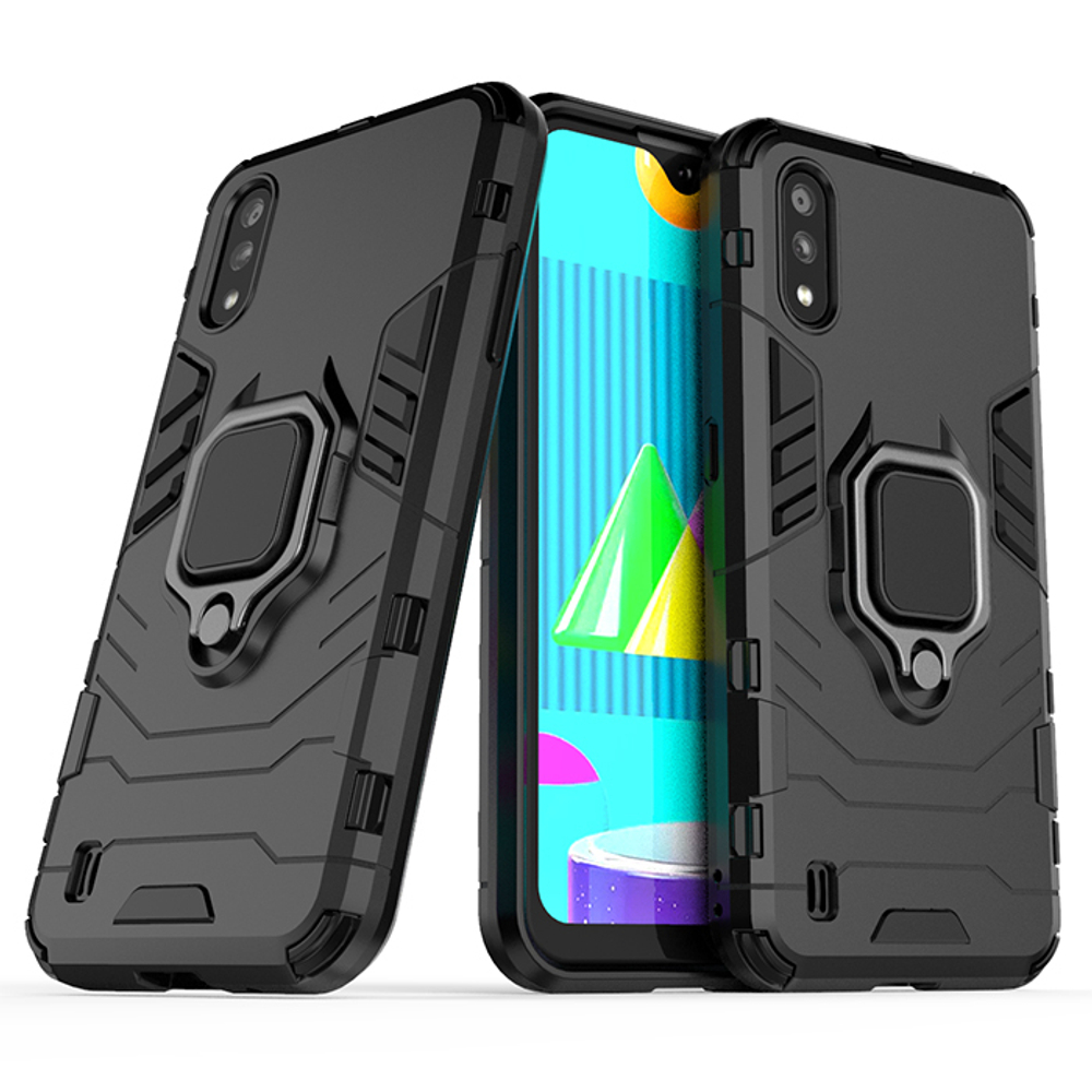 Противоударный чехол с кольцом Panther Case для Samsung Galaxy M01