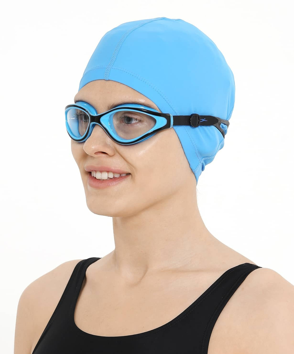 БЕЗ УПАКОВКИ Очки для плавания Oliant Black/Blue