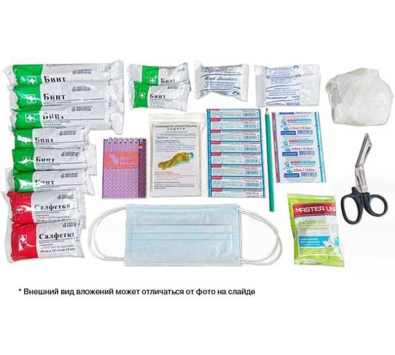 Аптечка для оказания первой помощи с применением медицинских изделий в организациях, осуществляющих образовательную деятельность - "ФЭСТ"(футляр сумка 0370/1)(приказ 261Н) 
, арт. 3777