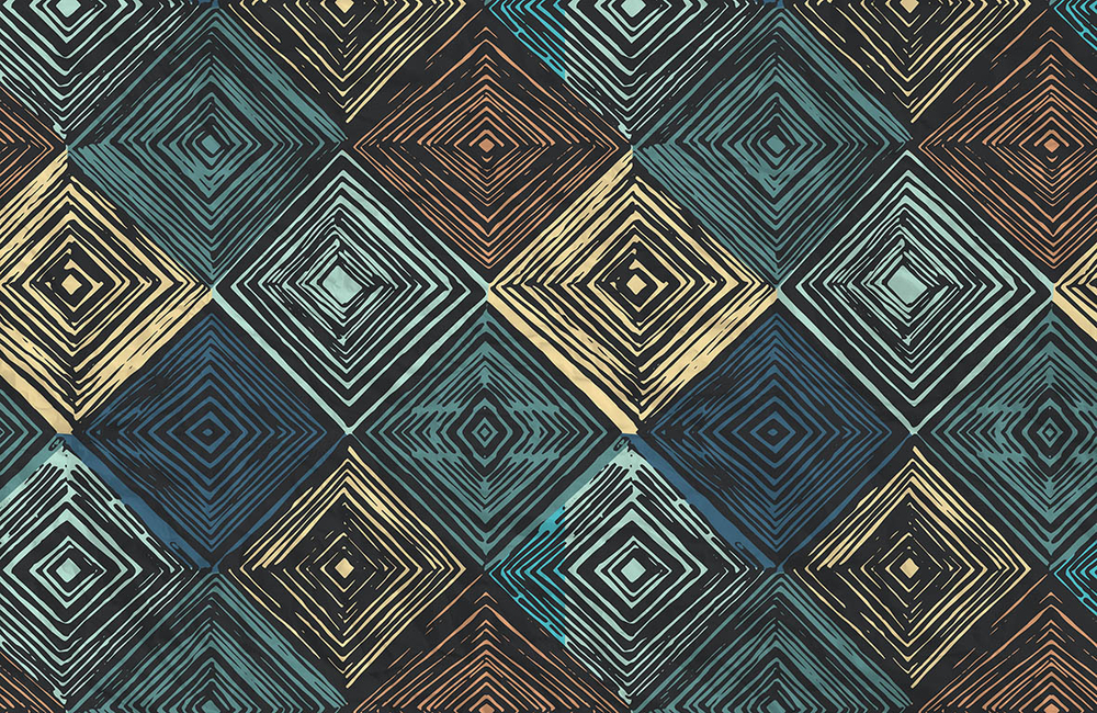 Дизайнерские обои Wall Street Geometry