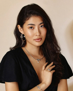 Серьги ORI TAO, Venin, со змеей и перламутром, OT24.2-12-32000 (серебристый)