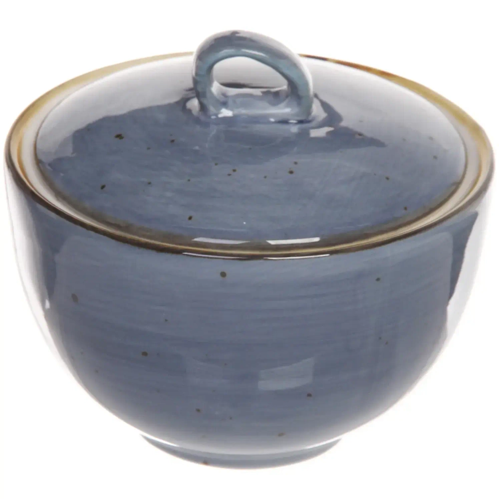 Сахарница керамическая 500мл «Corsica blue» 10*9см