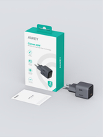 Зарядное устройство Aukey PA-C1 USB Type-C серый