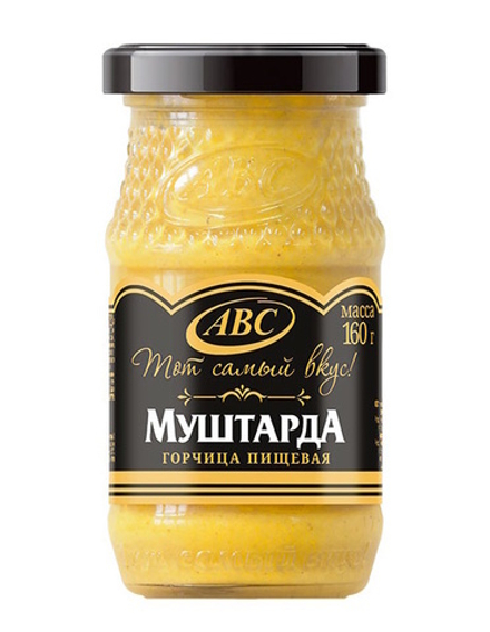 Горчица "Муштарда" 160г. АВС