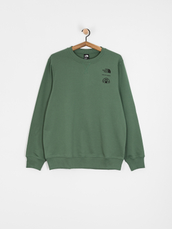 Свитшот The North Face Outdoor Graphic зеленый