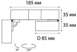 Накладной светильник Italline M03-178 white