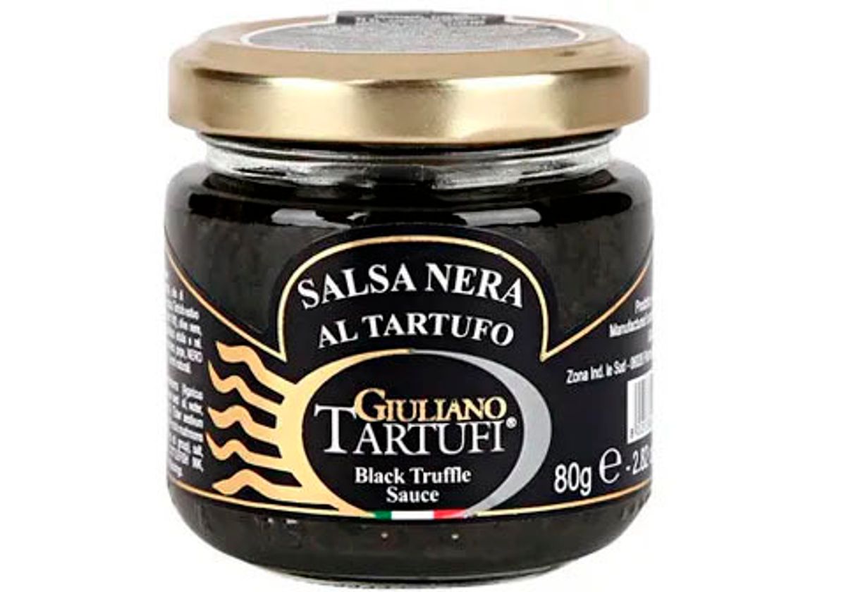 Соус грибной трюфельный с чернилами каракатицы Giuliano Tartufi, 80г
