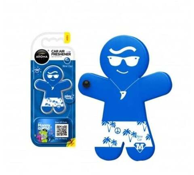 AROMA CAR Полимерный ароматизатор MANNY New Car