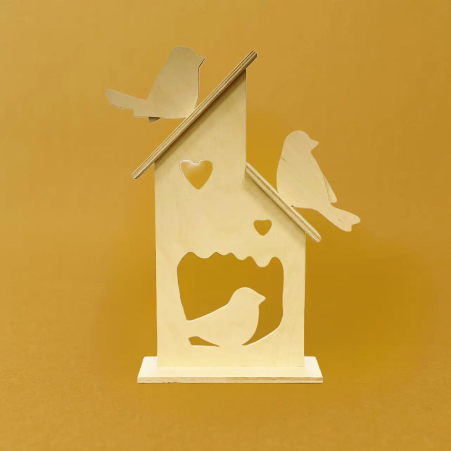 Домики с птичками (30*18см) фанера