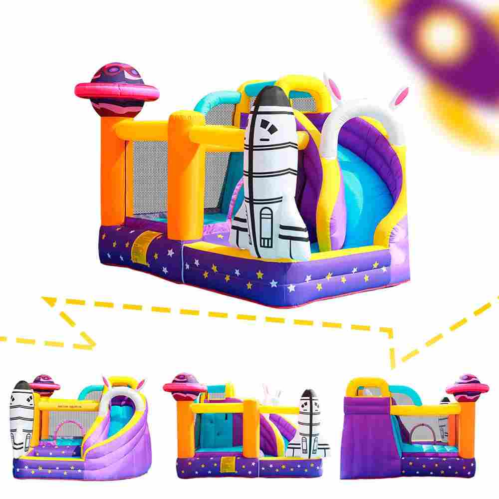 Детский батут для дома «Космический прыжок» 3*2,8*2,1 м