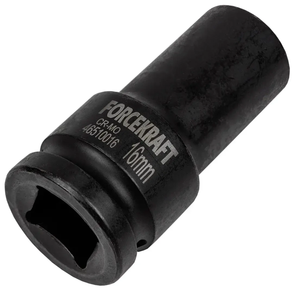 Головка ударная глубокая 3/4'', 16мм (6гр.) FORCEKRAFT FK-46510016