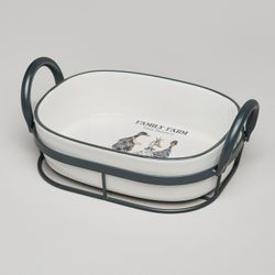 ФОРМА НА МЕТАЛ.ПОДСТАВКЕ LEFARD "FAMILY FARM" 25*15,5*9 CM