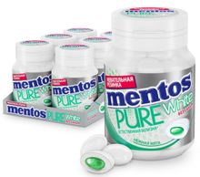 Жевательная резинка Mentos Нежная мята 54 г, 6 шт