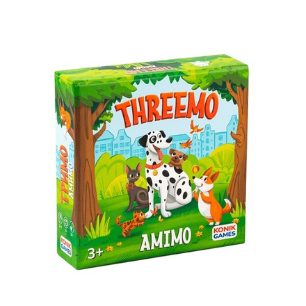 Детская настольная карточная игра Konik Games «ТРИМО АМИМО»
