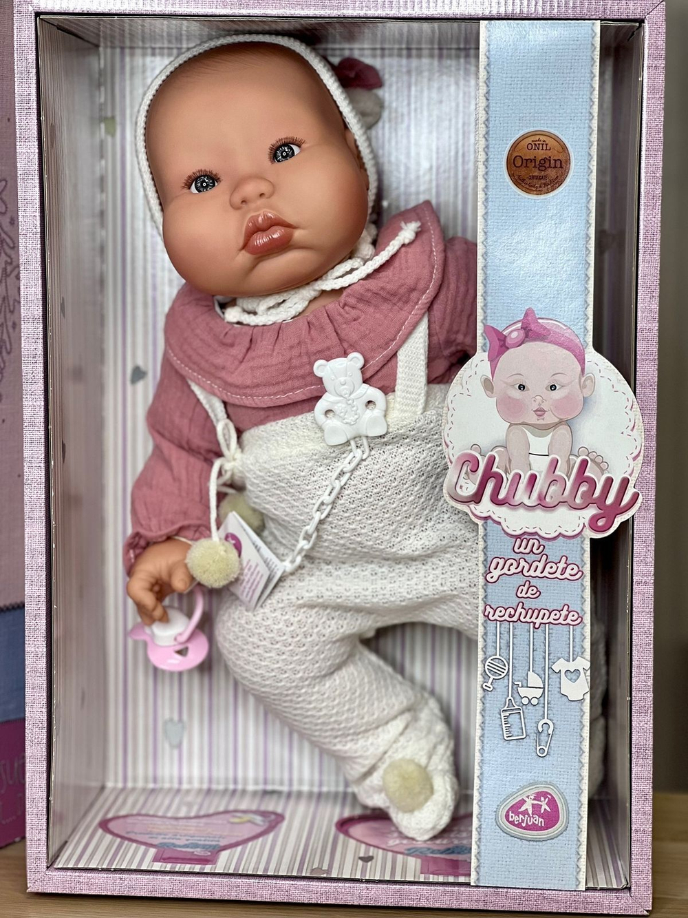 Кукла BERJUAN виниловая 50см Chubby Baby (20005)