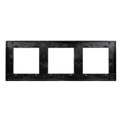 Рамка алюминиевая FRM-PRESTO-ALS-3-BK (Arlight, -) 043857