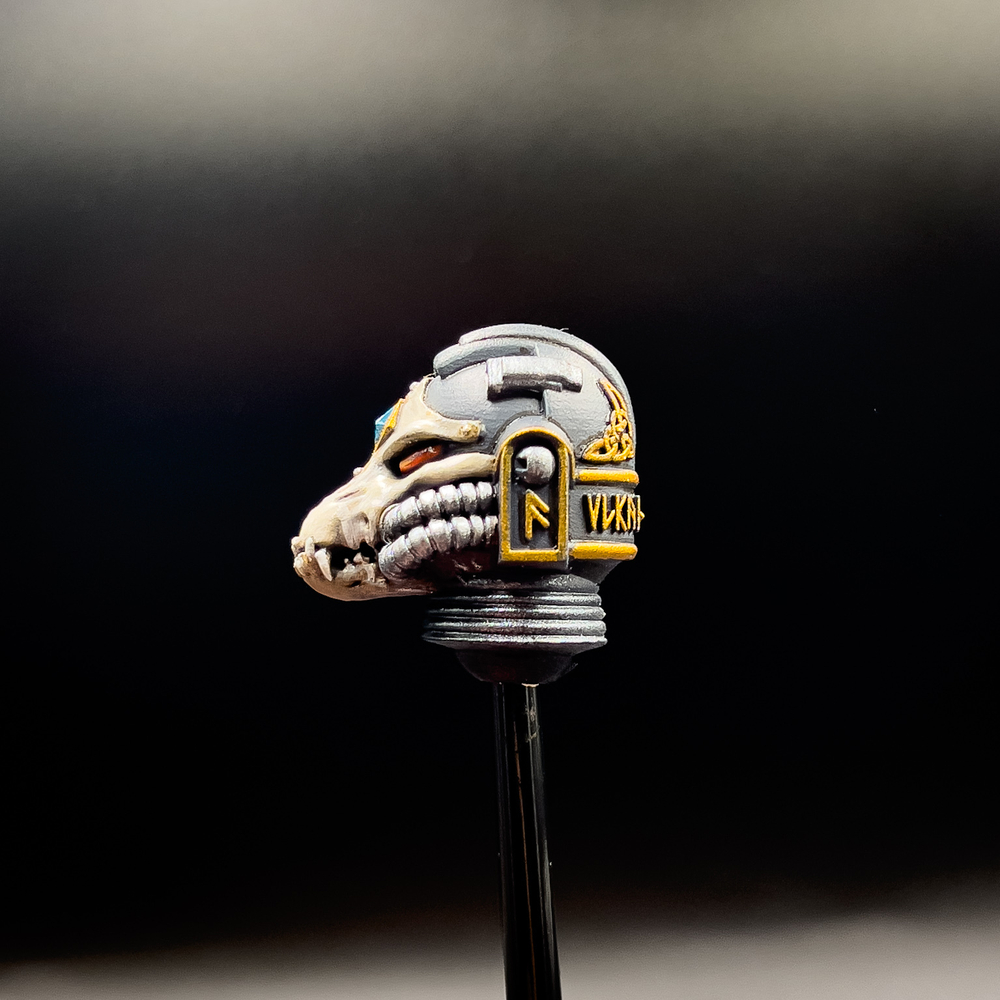 Deathsworn Helmet of Leman Russ