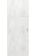 Межкомнатная дверь PV1 с раздвижной системой Invisible