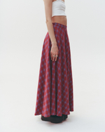 A-line Skirt Wine
