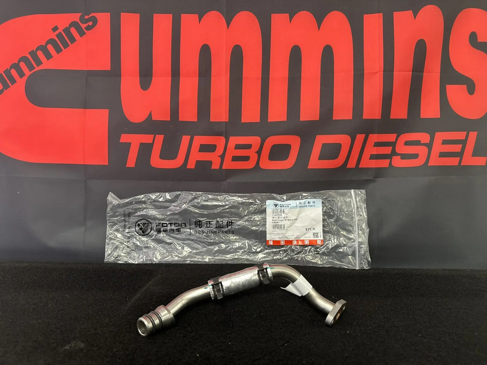 Трубка слива масла с ТКР Cummins Е-5 ISF 2.8