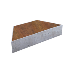 Тротуарная плитка ТРАПЕЦИЯ - Листопад гранит Саванна