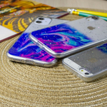 Силиконовый чехол Акварель для iPhone 12, 011852