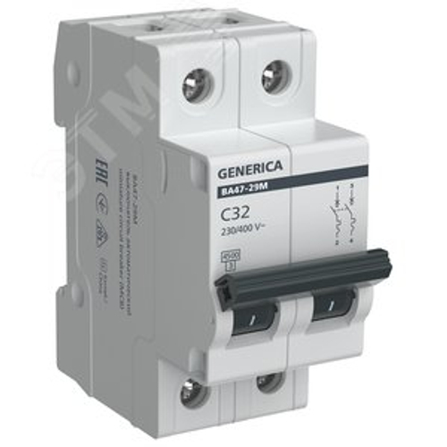Автомат "GENERICA" 32А 2р
