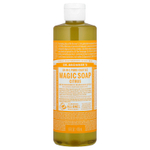 Dr. Bronner's, 18-в-1 чистое кастильское волшебное мыло, цитрус, 473 мл (16 жидк. унций)